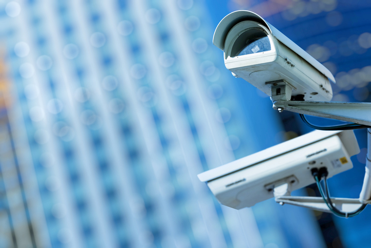 security camera and urban video